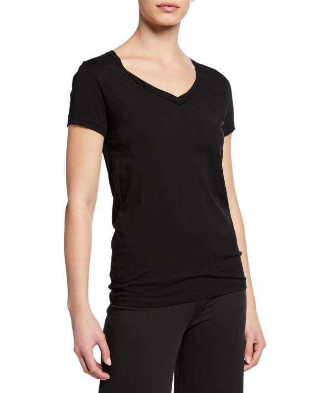 Easy V-Neck Cotton Tee